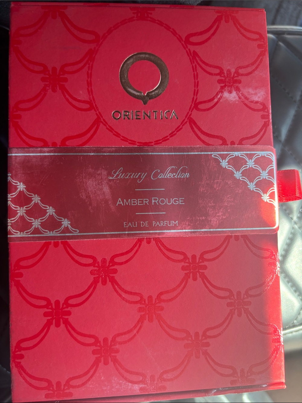 Orientica Amber Rouge Eau de Parfum - Red Luxury Box